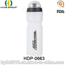 Botella de agua potable plástica libre de BPA de la venta, botella corriente plástica del deporte del PE (HDP-0663)